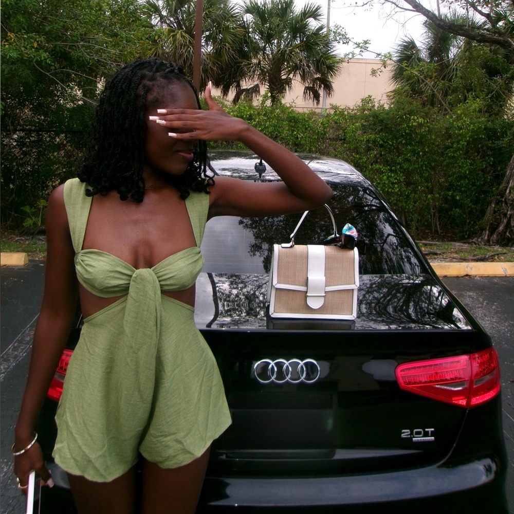 Green romper